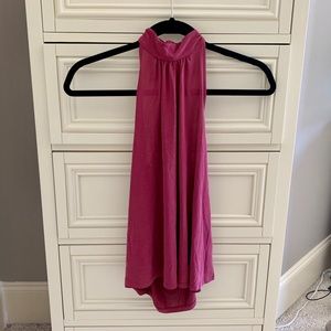 Anthropologie Pink Halter Top